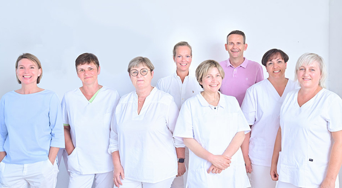 Das komplette Praxis-Team